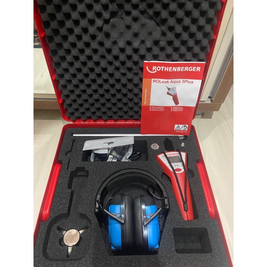 Rothenberger ROleak Aqua 3 Plus Set - Genel Amaçlı Akustik Su Kaçak Arama Cihazı